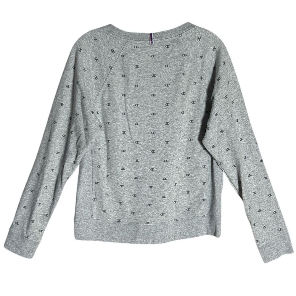 Champion Gray Signature Crewneck Sweatshirt - Picture 5 of 5